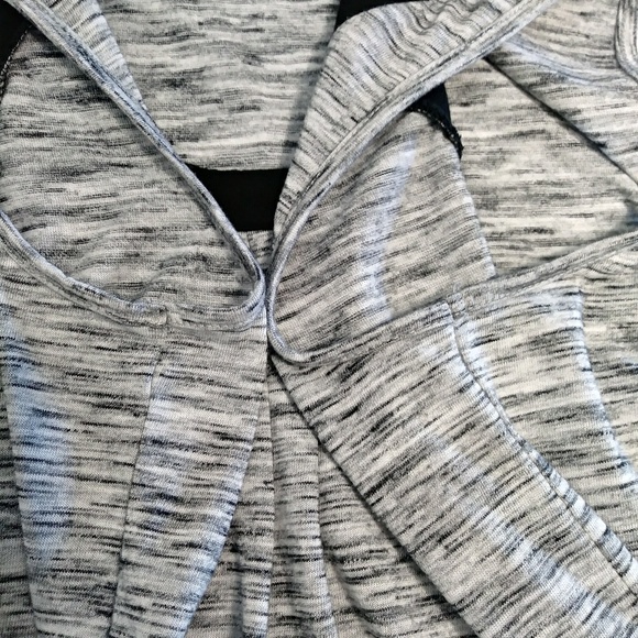 Loft grey/black top sz S - Picture 6 of 6